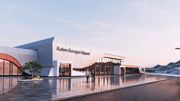 Construction of Katon-Karagay Airport — project photo