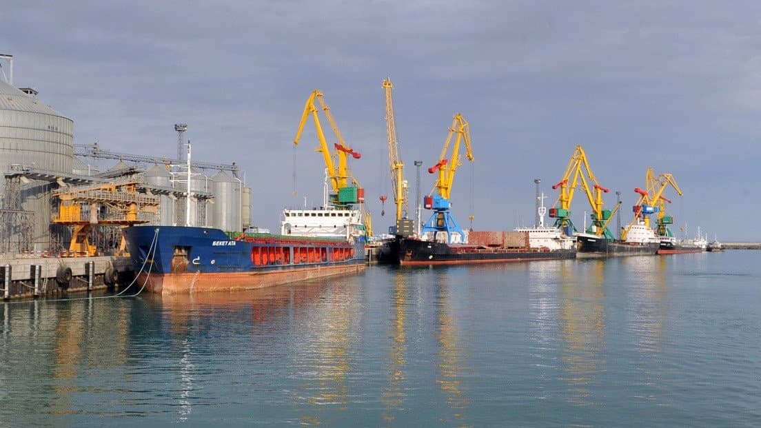 Dredging Operations in the Port of Aktau — project photo