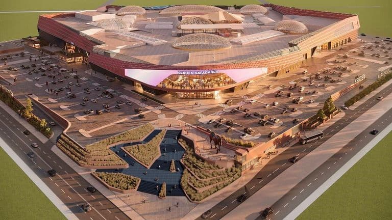 Keruen Karaganda Shopping and Cultural Centre — project photo