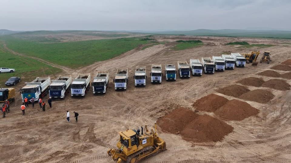 Saryagash Bypass Road Construction — project photo