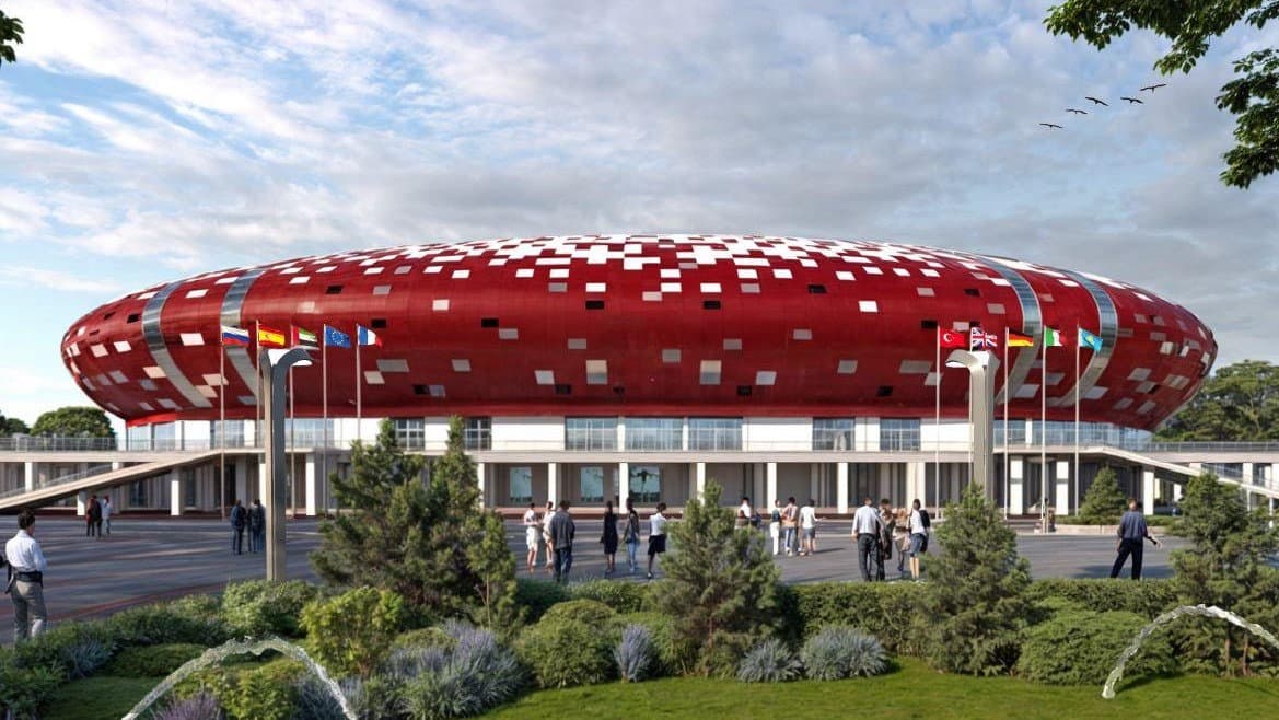 Aktobe Arena Stadium — project photo