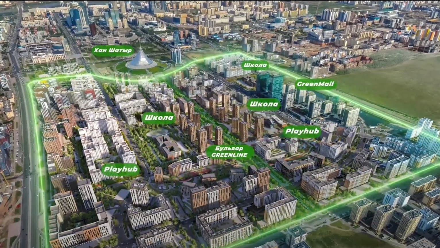 Greenline Premium Residential Complex — project photo
