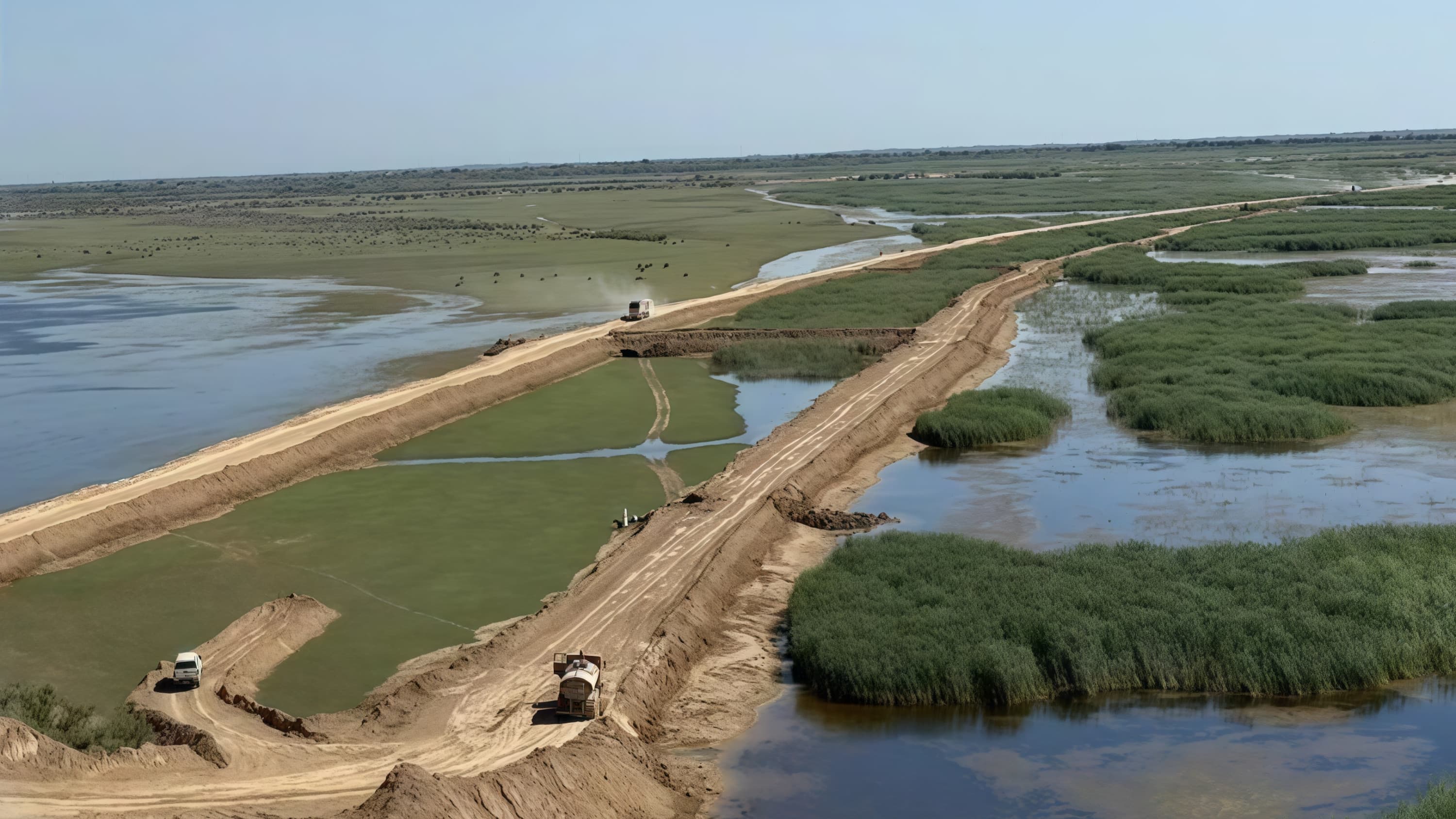 Darbaza–Maktaaral Railway Line — project photo