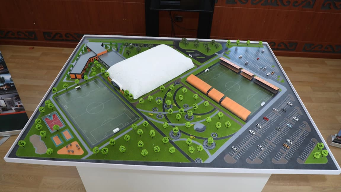 The Construction of the Football Academy — project photo